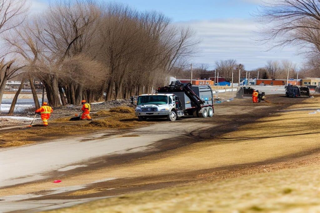 nettoyage de printemps et d'automne saint-hubert